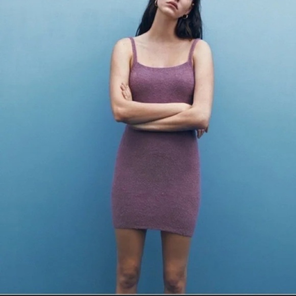 Purple Bodycon Dress
